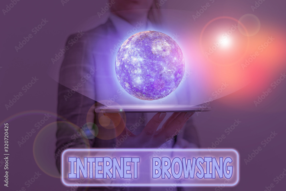 Aufkleber word writing text internet browsing. business photo showcasing act of looking through a set of infor
