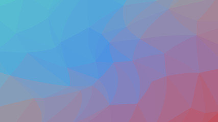 Obraz premium Multicolor polygon pattern. Low poly design