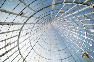 Decoration at the winter with lights