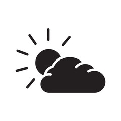 vector weather, sunlight icon