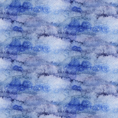 seamless pattern with watercolor spots