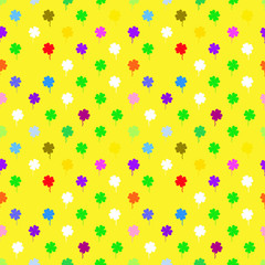 seamless pattern with flowers