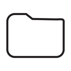 Folder icon vector
