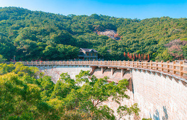 The scenery of Mount Qingyuan in Quanzhou City, Fujian Province, China