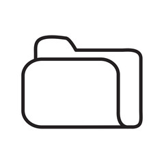 Folder icon vector