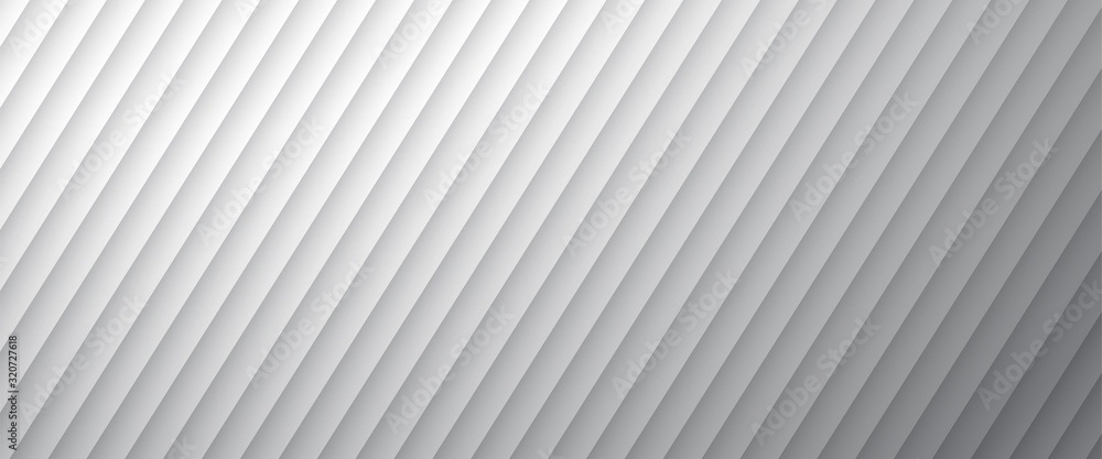 Poster abstract background with diagonal lines. gray gradient line