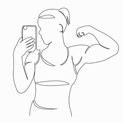 female bodybuilder