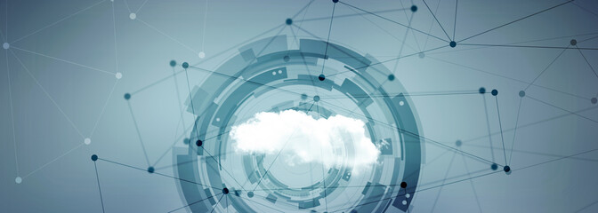 Fototapeta premium 2d illustration abstract cloud background