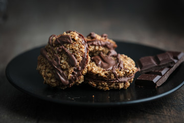 galette avoine chocolat havreflarn