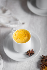 golden latte turmeric curcuma orange
