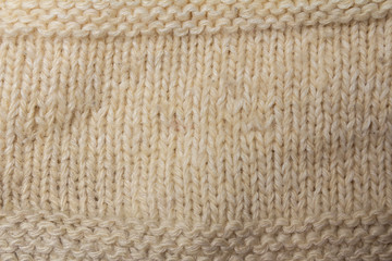 texture of yarn fabric