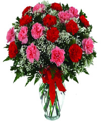 bouquet of red flowers