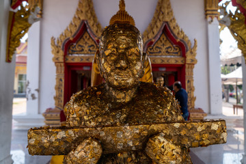 Fototapeta premium statue of buddha in thailand