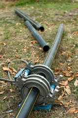 Plumbing and cutting pipes