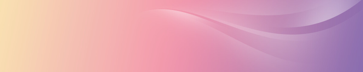 Beautiful blurred background with transparent, elegant glowing waves. Soft pastel shades of purple, pink and yellow. For web design, scrapbooking, crafts, cards, spa, business needs and more.