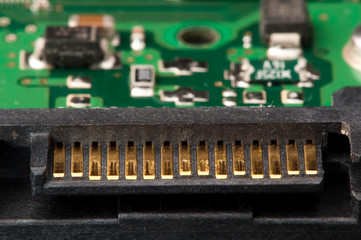 Circuit board with chips