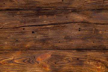 old wooden desk with vignette