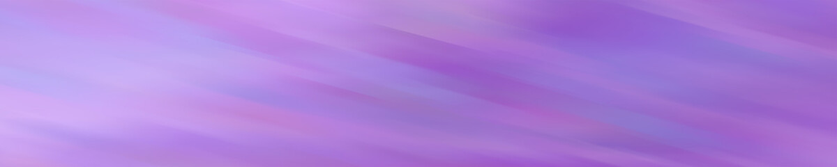 Soft, blurred geometric horizontal banner background. Beautiful purple and blue iridescent holographic and motion effect. 