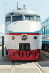 Electric high-speed train locomotive cabin