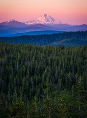 Mt Jefferson - Oregon - Mountain - Sunset