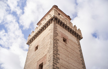 Fototapeta na wymiar segovia tower 
