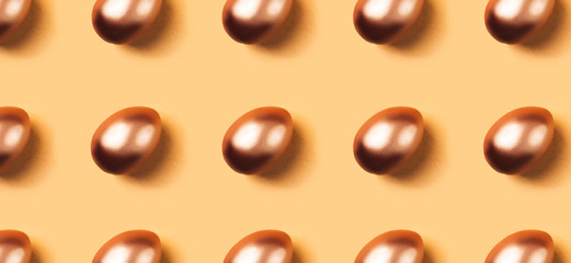 Pattern made of eggs, easter