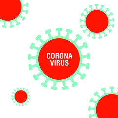 pathogen respiratory coronavirus. virus fighting, epidemic and spread