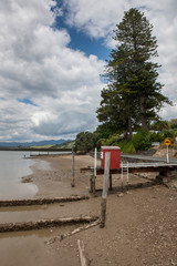 Rawene New Zealand. Hokianga River. Jetty