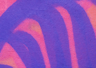 Beautiful bright colorful street art graffiti background. Abstract creative spray drawing fashion...