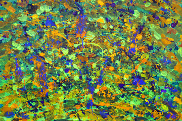Obraz na płótnie Canvas abstract expressionist painting by Tony Craddock