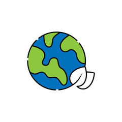 Ecology. World environment icon. Eco Friendly icon. Ecology vector. Ecology icon vector.