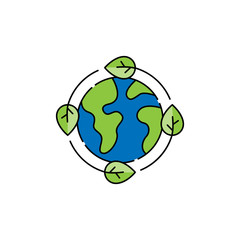 Ecology. World environment icon. Eco Friendly icon. Ecology vector. Ecology icon vector.