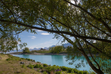 Lake Tekapo South island New Zealand.