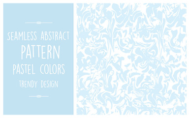 Fototapeta na wymiar Seamless abstract pattern trendy pastel
