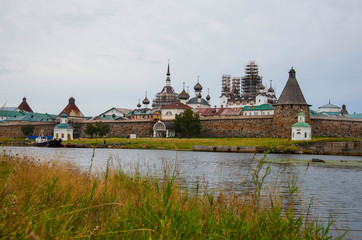 Obraz premium Solovetsky Monastery. Solovki, Russia