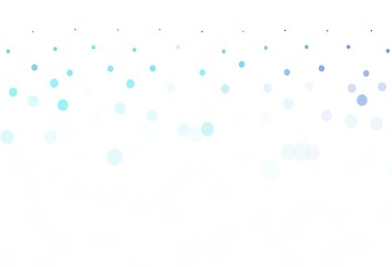 Light BLUE vector pattern with spheres.