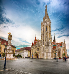 Amazing Matthias Church in Budapest, Hungary.