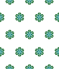 Geo Surface. Endless Repeat Painting. 