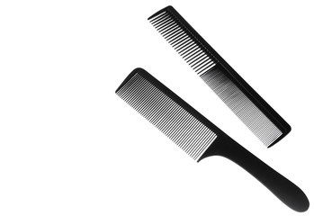 Combs isolated on a white background