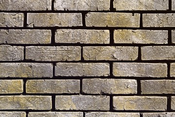 orange old scratched brick wall texture - fantastic abstract photo background