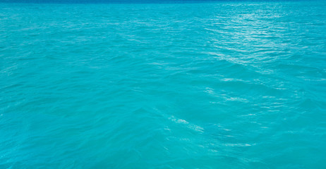 Obraz premium Blue sea water background