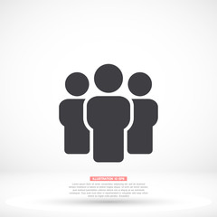 Vector people icon design 10 eps illustration