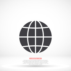 World Vector icon design 10 eps illustration