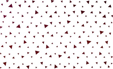 Dark Red vector  polygonal background. Colorful abstract illustration with triangles. Brand new style for your business design.