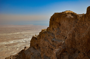 Ruins of the Masada, Israel.
