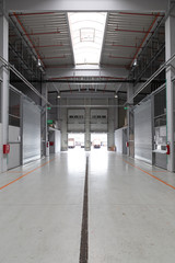 Obraz premium Skylight Window Distribution Warehouse