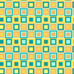 Seamless green yellow cross gentle pattern vector