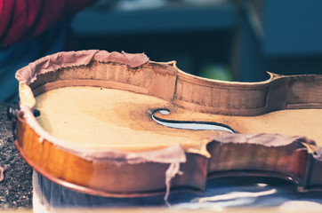 restauration violon