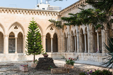 Fototapeta na wymiar Church of the Pater Noster in Jerusalem