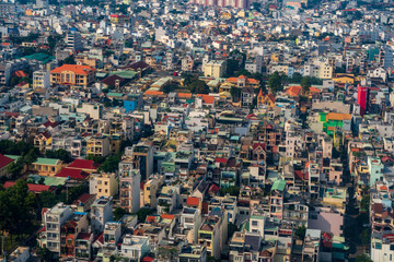 City scape of Ho Chi Minh, Vietnam